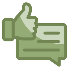 Feedback Icon Element For Design