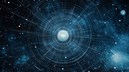 Obraz premium abstract blue background