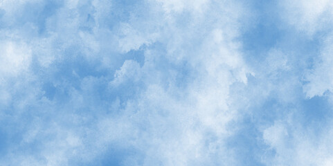 abstract watercolor scraped grungy paper texture, blue sky in grunge style, abstract watercolor picture painting illustration design, oft cloud in the sky background blue tone for wallpaper.