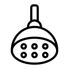 Surgery Light Line Icon