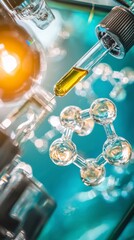 Science Lab  Molecular Structure  Pipette  Research  Chemistry  Experiment