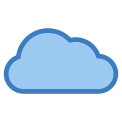 Cloud Icon Element For Design