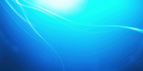 Abstract Blue Background with Subtle White Lines and a Soft Light Glow