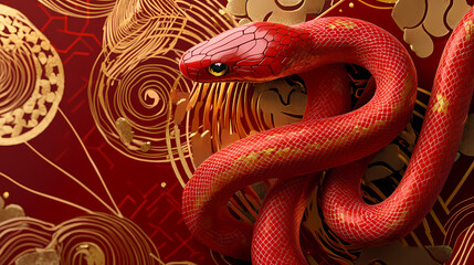 Obraz premium Lunat new year