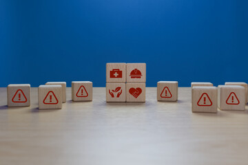 business and organization icons, health and safety environment concept, industrial work standards