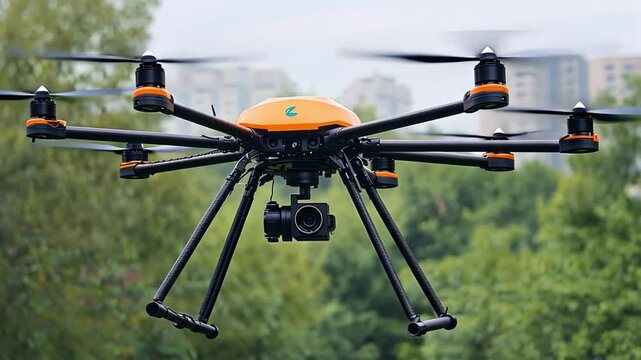 Engineers develop drone-enabled monitoring systems for smart agriculture, ensuring efficient crop management and reduced waste.