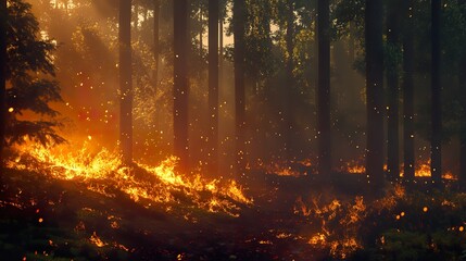 Wildfire Forest fire Woolsey Fire Mountains