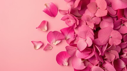 Fototapeta premium Solid Color Background: The Simple and Romantic Base of Valentine's Day