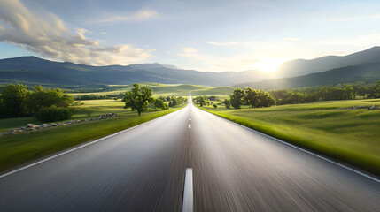 Road to dreams future hope road highway freedom travel	