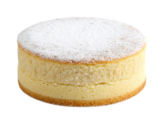 Cakes, desserts isolated on transparent background.