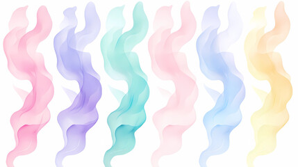 Seamless Blending of Soft Pastel Gradients: Visual Harmony