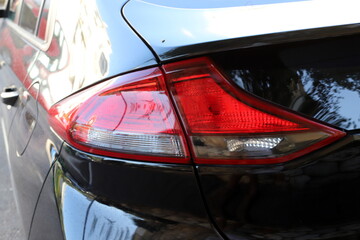 rear side light of a passenger car
