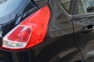 rear side light of a passenger car