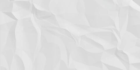 White wrinkly backdrop paper background. panorama craft wrinkly paper texture background, crumpled pattern texture. paper crumpled texture. white fabric crushed textured crumpled.