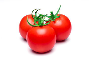 Tomato, domates, white background