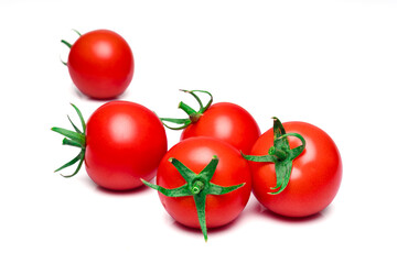 Tomato, domates, white background
