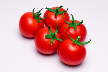 Tomato, domates, white background