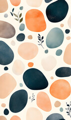 Collection of Tile Patterns Featuring Intricate Geometric and Floral Motifs, Hand-Drawn Doodles, and Traditional Ethnic Designs in Muted and Vibrant Color Palettes