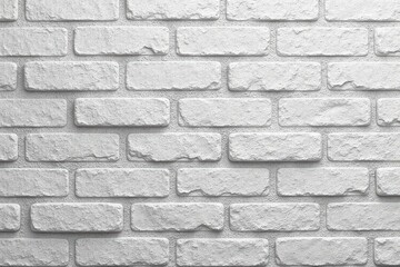 Clean, modern brick wall, uniform light gray bricks , bricks, style