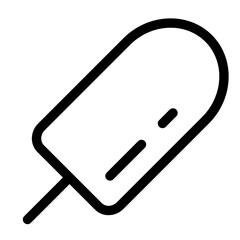 Food collection black outline icon pack