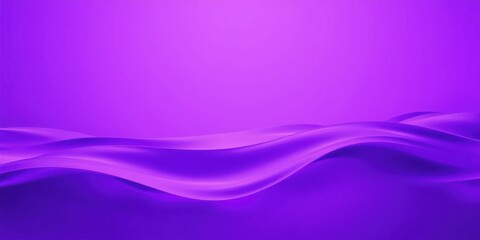 Obraz premium Abstract purple wave background with a smooth, flowing gradient effect