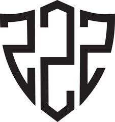 Obraz premium ZZZ Shield logo.eps