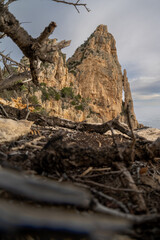Panorama of the east coast of Sardinia, Perda Longa
