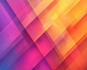 Abstract diagonal geometric pattern with vibrant purple, pink, and orange hues.