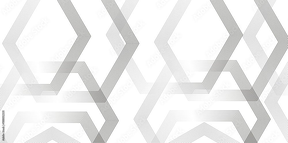Poster vector gradient gray line abstract pattern transparent monochrome striped texture, minimal backgroun