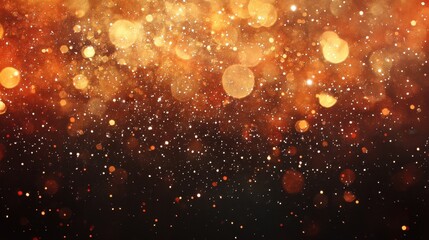 A festive abstract glitter background with fireworks bursting across the scene, perfect for holiday celebrations like Christmas Eve or the th of July.