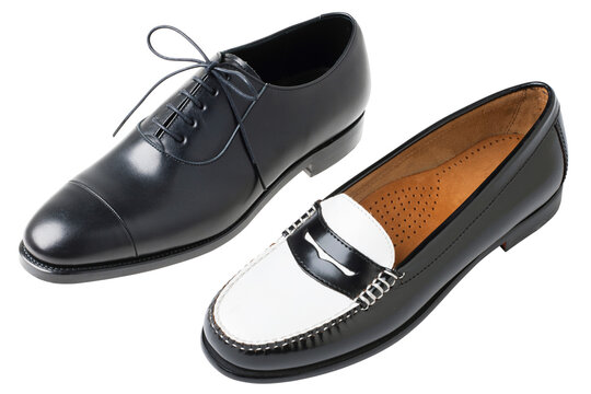 ストレートチップとローファー (cap toe and loafers)