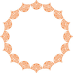 Beautiful flower art and mandala vector design