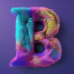 Letter "B" of the alphabet