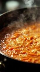 Delicious and Aromatic Vegetable Dish Simmering in a Pan
