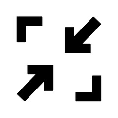 Industrial internet and website black Icon pack