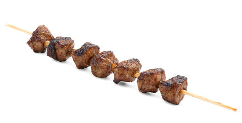 Kebabs - A Middle Eastern dish made of marinated meat, such as lamb or chicken, skewered and grilled over an