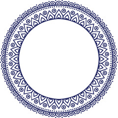 Beautiful flower art and mandala vector design