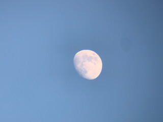 Daytime Waxing Moon
