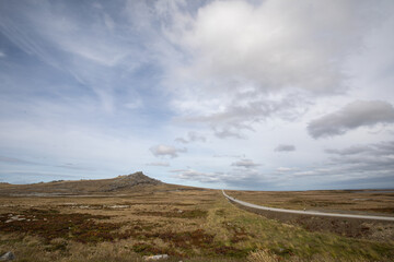 Falkland Island landscape.