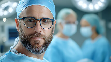 Surgical precision surgeon demonstrating advanced techniques in operating room medical environment professional viewpoint health innovation