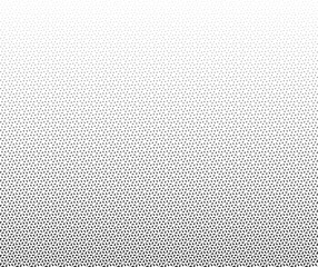 Geometric pattern of black triangles on a white background.Seamless in one direction. Option with a Long fade out.The Scale transformation method.