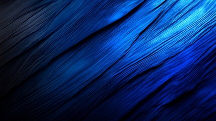 Abstract Blue Texture: Deep Hues and Dynamic Lines