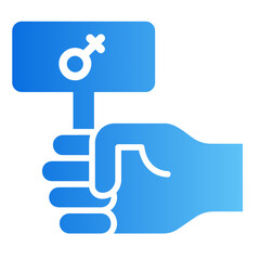 activism Gradient icon