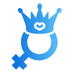 queen Gradient icon