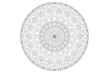 Mandala Design with Beautiful Work