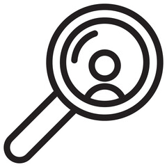 Bold Line Business Icon