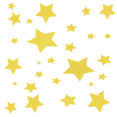 Golden stars set