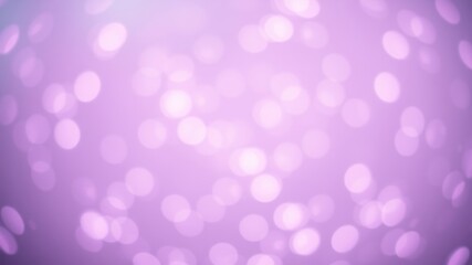Abstract Purple Bokeh Background with Soft, Blurred Lights and a Gentle Gradient