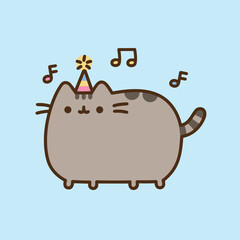 Birthday cat