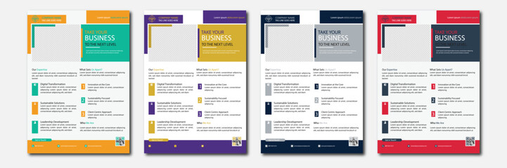 Modern Business Promotion Flyer Template